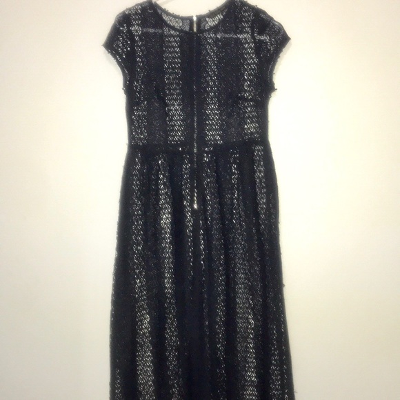 💙ZARA💙FULL LENGTH LACE OVERLAY DRESS💙 - Picture 3 of 6